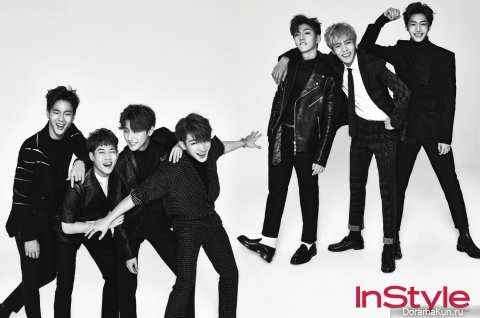 Sistar, Boyfriend, Monsta X для InStyle January 2016