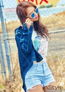 Song Ji Hyo для InStyle July 2016