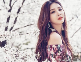 Uhm Hyun Kyung для InStyle May 2016