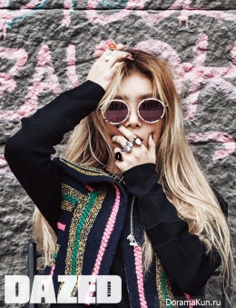 Wonder Girls (Yubin) для Dazed January 2016