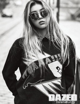 Wonder Girls (Yubin) для Dazed January 2016