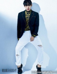 Yoo Ah In для Elle Men May 2016