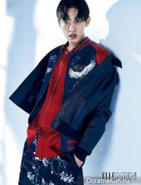 Yoo Ah In для Elle Men May 2016