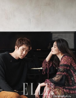 Han Hyo Joo, Yoo Yeon Seok для Elle April 2016