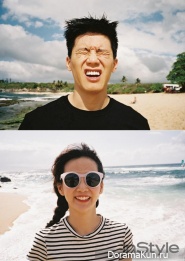Yoon Seung Ah, Kim Moo Yul для InStyle July 2016