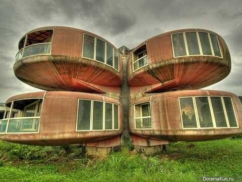 Дома НЛО. Саньчжи. Китай