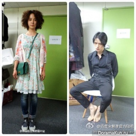 Kim Jae Joong, Song Ji Hyo Для Jackals Are Coming (Movie)