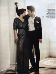 Hyun Bin and Tang Wei Для Vogue 03/2011