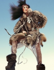 Liu Wen Для Vogue Germany ноябрь 2010