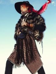Liu Wen Для Vogue Germany ноябрь 2010