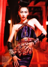 Liu Wen Для Numéro сентябрь 2010