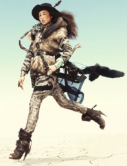 Liu Wen Для Vogue Germany ноябрь 2010