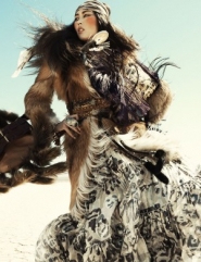 Liu Wen Для Vogue Germany ноябрь 2010
