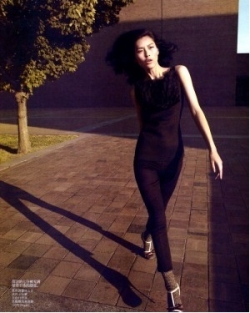 Liu Wen Для Vogue август 2010