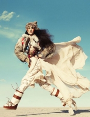 Liu Wen Для Vogue Germany ноябрь 2010