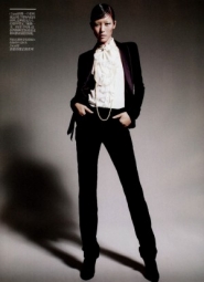 Liu Wen Для Chanel February 2011