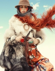 Liu Wen Для Vogue Germany ноябрь 2010