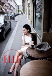 Zhou Xun Для Elle China 01/2010