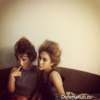 Фей и Мин из miss A показали свои авангардные причёски