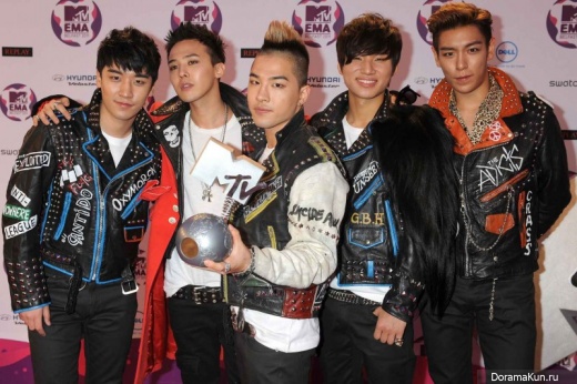 Big Bang MTV EMA 2011