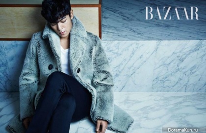 Big Bang (T.O.P) для Harper’s Bazaar September 2014 Extra