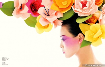 Tian Yi для Vogue China February 2013