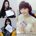Пак Чон А, Сери и Субин из Dal Shabet Пак Чон А, Сери и Субин из Dal Shabet