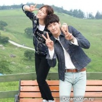 Kim Young Kwang and Kyung Soo Jin