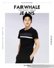 Song Joong Ki для Mark Fairwhale Jeans 2016 CF Extra