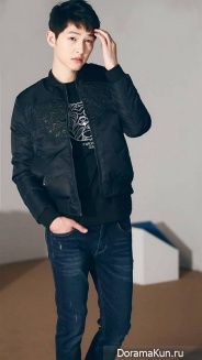 Song Joong Ki для Mark Fairwhale Jeans 2016 CF Extra