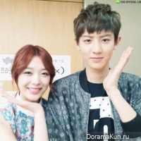 Милые MC Солли из f(x) и Чанель из EXO