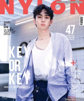 Key (SHINee) для Nylon June 2017
