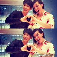 Lee Jun Ki and Milla Jovovich