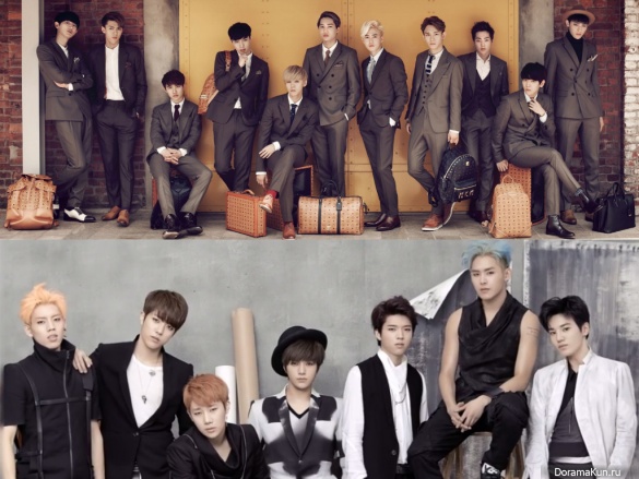 EXO и INFINITE