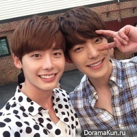 Lee Jong Suk и Kim Woo Bin