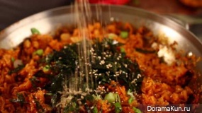 Kimchi bokkeum bap