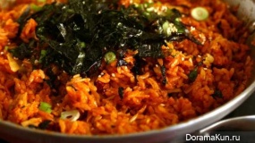Kimchi bokkeum bap