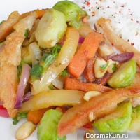 Chicken with vegetables
