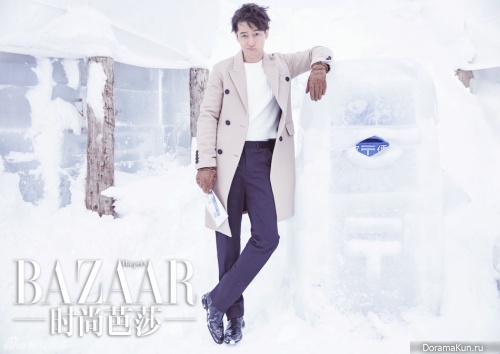 Wallace Huo, Hu Ge для Bazaar 2016