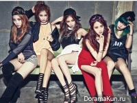 4Minute для Cosmopolitan March 2015