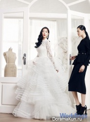 Clara для InStyle Weddings January 2014
