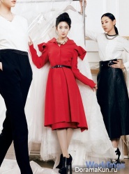 Clara для InStyle Weddings January 2014