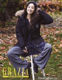 Jung Ryu Won для Grazia December 2015