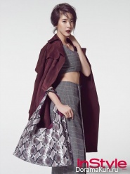 Son Dam Bi для InStyle December 2015
