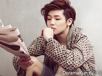 CN Blue (Kang Min Hyuk) для Dazed & Confused Korea May 2013