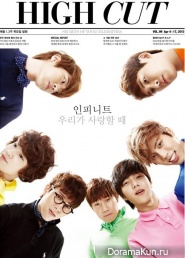 Infinite для High Cut Vol.99
