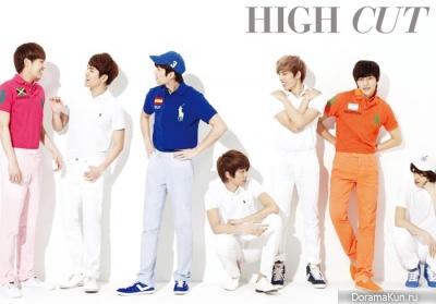 Infinite для High Cut Vol.99