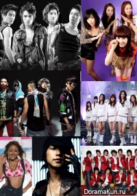 Общий каталог тв-шоу K-pop и J-pop