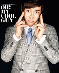 Super Junior's Siwon для High Cut Vol. 24